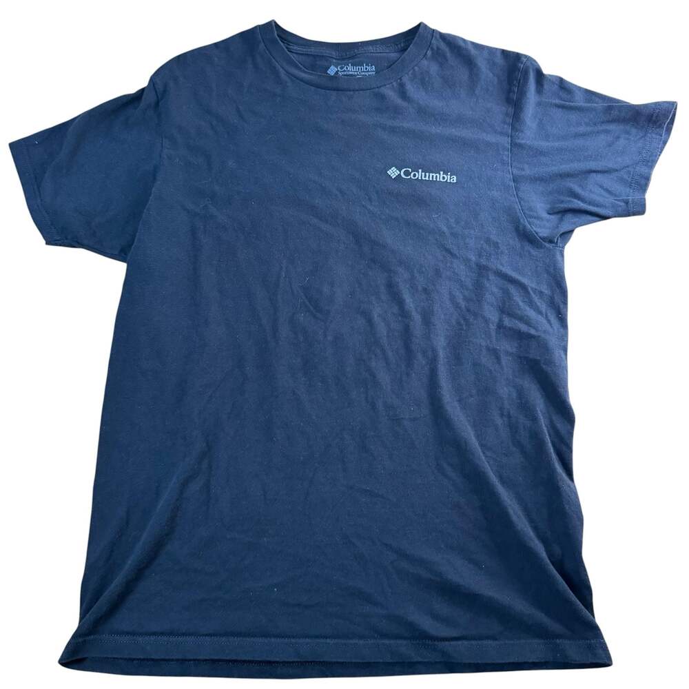 Columbia Sportswear Stay Wild Wolf Graphic Short Sleeve T-Shirt Men's Size M
